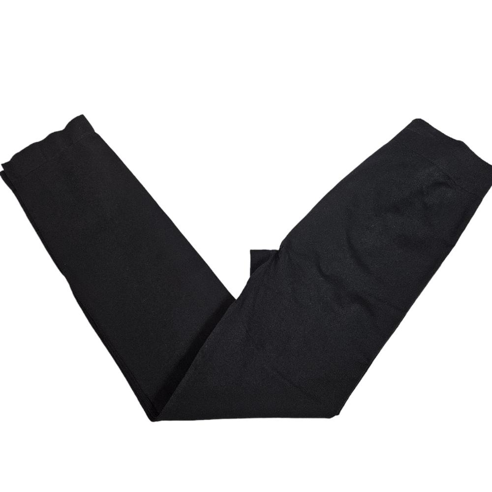 Shape & Slim Second Skin Black‎ Capri Leggings Size Large Women's A120
